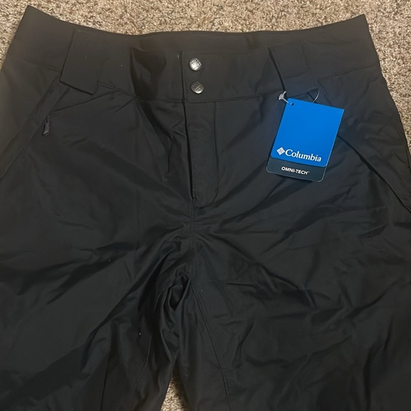 NWT Columbia women’s med attic trip Omni heat pant. Black - Picture 6 of 6